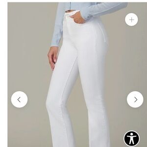 Joe's Jeans Women's Crisp White Flare Jeans